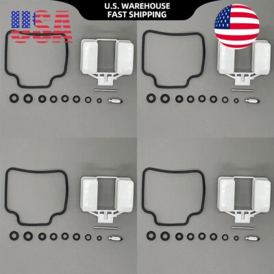 4X FOR Honda CB750SC Nighthawk 750 Carburetor Repair Kit Foto 1 de 4