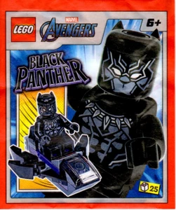 LEGO - Marvel Avengers - Black Panther with Jet Paper Bag Set 242316 New - sh807 - Picture 1 of 1