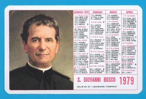 S. Giovanni Bosco Calendarietto Anno 1979 MA009 - Foto 1 di 2