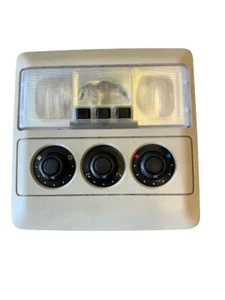 Land Rover LR3/LR4 05-16 OEM Rear Dome Light Assembly W/ Climate Controls - Picture 1 of 3