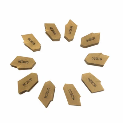 20pcs SP300  BP010  GTN-3 Grooving Parting Cut-Off Carbide Inserts Tool - Image 1 of 3