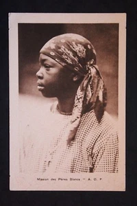 Carte postale CPA animée - Mission des Pères Blancs - A.O.F - Picture 1 of 1