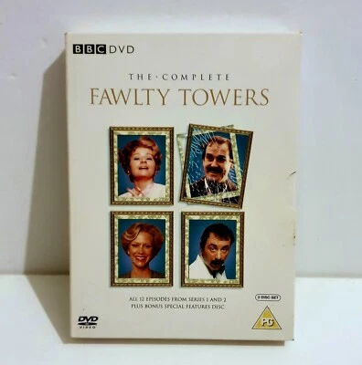 The Complete Fawlty Towers DVD Series 1 & 2 + Bonus Disc Box Set  - Image 1 of 4