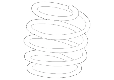 Mercedes Benz Genuine CLA 45 35 AMG 2020-2023 Coil Spring 1773213100 - Image 1 of 3