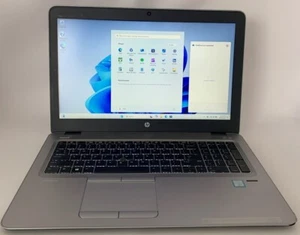 HP EliteBook 850 G4 15" Laptop i7-7600U 2.8GHz 256GB 2GB Radeon R7 - CASE DENT! - Picture 1 of 4