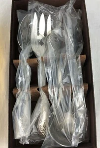Oneida Profile Lakewood Flatware Hostess Set 4 Pcs Stainless Serving Spoon Vtg - Picture 1 of 12
