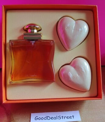 HERMÈS "24 FAUBOURG" Eau de Toilette Spray 50 ml/1,6 oz + 2 jabones 3 piezas Set de regalo RARO Foto 1 de 4