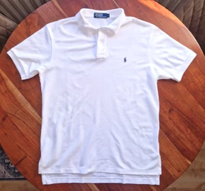 Original Ralph Lauren Polo Hemd Shirt weiß Baumwolle Gr. M - Bild 1 von 4