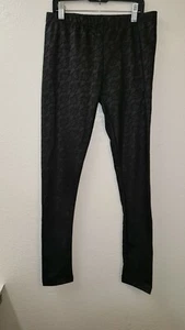 Jessica Simpson Collection Black Floral Lace-Print Leggings Size S - Picture 1 of 4