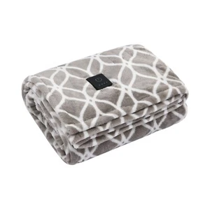 Dreamaker One-Touch Fleece elektrisch beheizte Decke (50x60 cm) grau - Bild 1 von 10