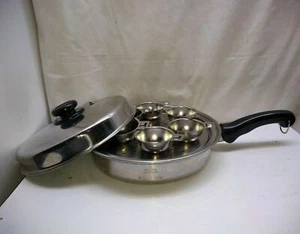 Saladmaster Skillet 11" TP304-316 Surgical Induction Roaster Pan Dome & Lid - Picture 1 of 7