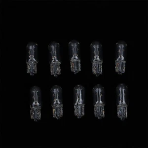 10Pcs Bulb 12V 3W T6.5 Car Dashboard Instrument Panel Light Indicator Lights@t@ - Picture 1 of 12