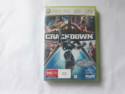 Crackdown Xbox 360 PAL USED Like New with manual - Image 1 of 3