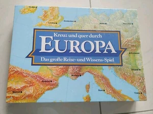 Gesellschaftsspiel Kreuz und quer durch Europa Das große Reise und Wissens Spiel - Bild 1 von 11