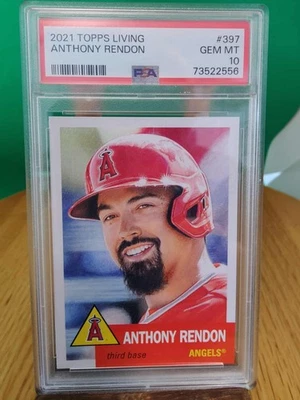 Anthony Rendon #397 (2021 Topps Living) Gem Mint 10 - Image 1 of 2