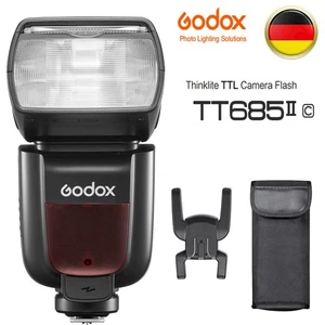 DE Godox TT685II-C TT685CII Speedlite TTL 2.4G HSS Kamera Blitzlicht für Canon - Bild 1 von 24