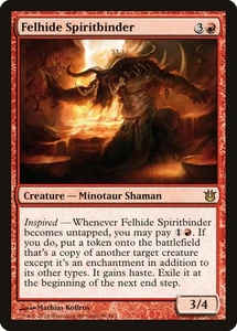Felhide Spiritbinder [Born of the Gods] Near Mint | Magic: The Gathering - Picture 1 of 1