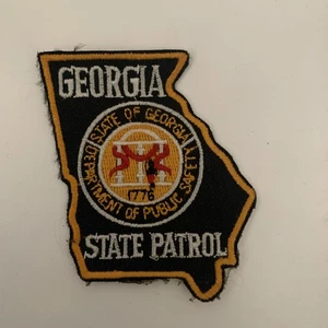 Georgia State Patrol Trooper Police Department Patch Small Size - Bild 1 von 4