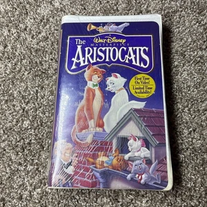 The Aristocats Walt Disneys Masterpiece Collection VHS Brand New Sealed Clam - Imagen 1 de 3