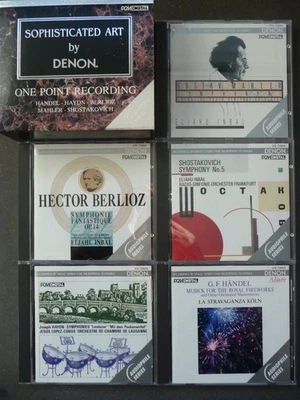 Sophisticated Art by DENON One Point Recordings 5 CDs Händel Haydn Berlioz u.a - Bild 1 von 3