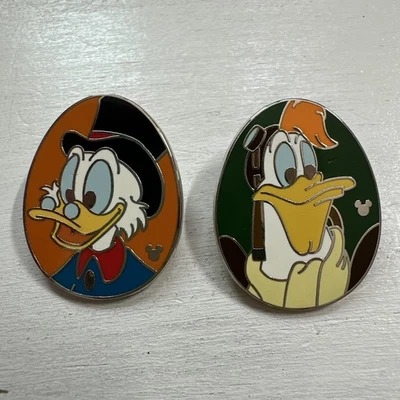2015 DLR Hidden Mickey Series - Disney Ducks - Lanchpad McQuack & Scrooge McDuck - Изображение 1 из 4