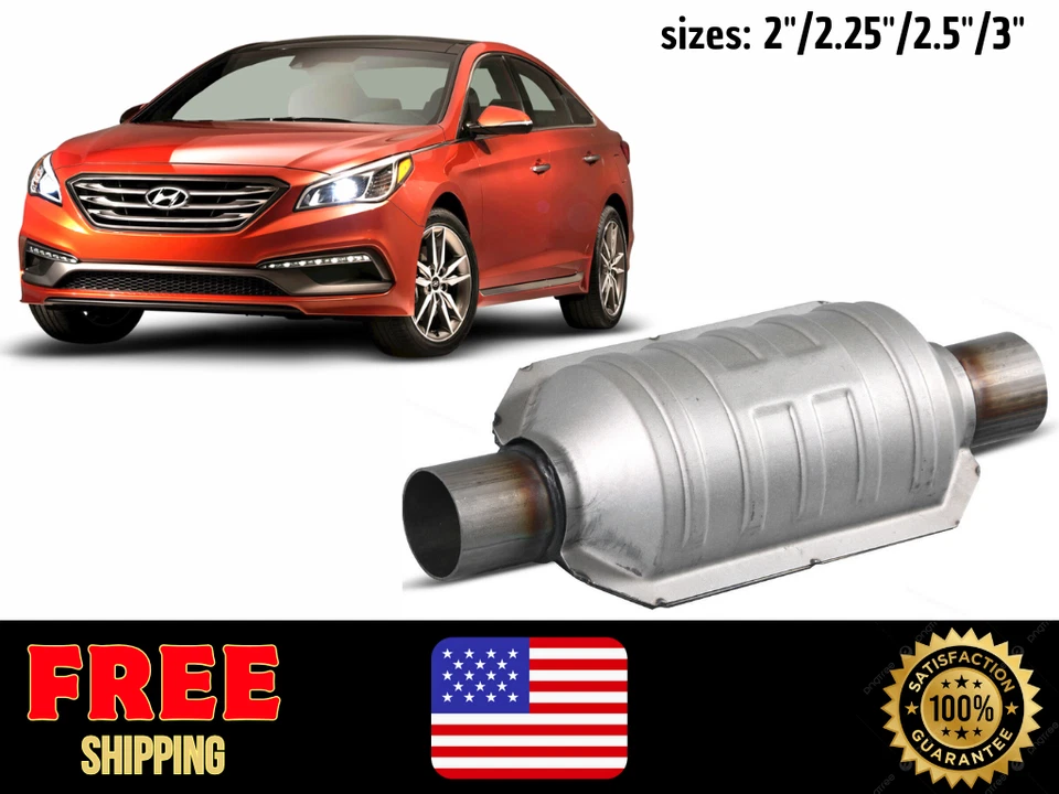 Convertidor catalítico universal para todos Hyundai bajo mantenimiento fácil instalación Foto 1 de 4