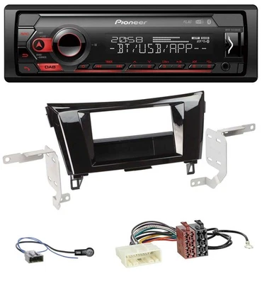 Pioneer MP3 USB DAB Bluetooth Autoradio für Nissan Qashqai X-Trail ab 2014 - Bild 1 von 4