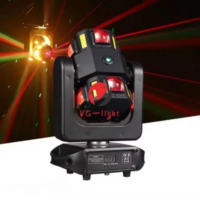 150W LED Moving Head Light RGBW 4IN1 Beam Laser Stage Lights Disco Party Show DJ - Image 1 of 4