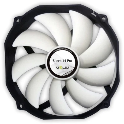 Gelid Silent 14 Pro PWM 140mm Quiet Case Fan - Image 1 of 3