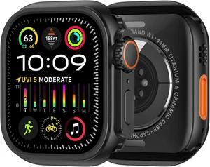 3 in 1 Metallgehäuse kompatibel mit Apple Watch Series SE/SE2 6/5/4 44Mm, W1 Prote - Bild 1 von 7