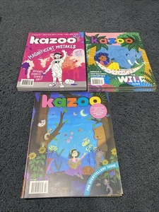 3 Pack KAZOO A MAGAZINE FOR GIRLS WHO AREN'T AFRAID TO MAKE SOME NOISE, New - Bild 1 von 24