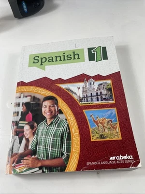 Spanish 1 Abeka Student Textbook Homeschooling 2020 Paperback -ACCEPTABLE - Image 1 of 4