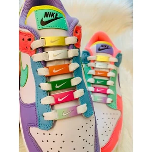 Neue Nike Air Force 1 Jordan Schuh Schnallen Metall Lace Locks / Buckles 2 Stk - Picture 1 of 7