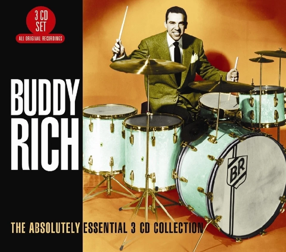 BUDDY RICH - ABSOLUTELY ESSENTIAL 3 CD NEUF  - Photo 1/1