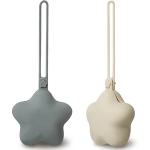 Silikon Schnuller Halter Hülle, Niedliche Tragbare Schnuller Aufbewahrung Etui, 2 Pack - Bild 1 von 14