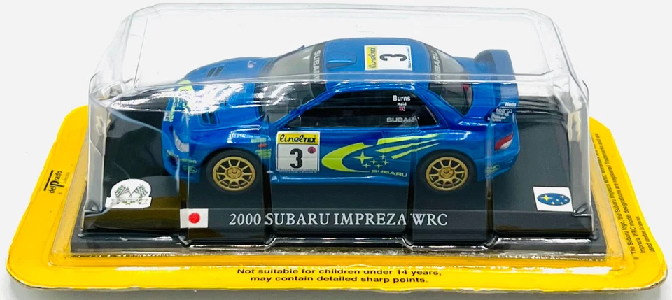 EBOND Modellino Subaru Impreza WRC - Rally Monte Carlo 2000 -  1:43 - 0519 - Immagine 1 di 1