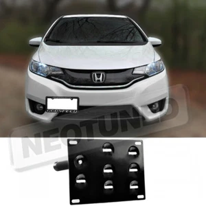 Rev9 For Honda Fit 15-16 Front Tow Hook License Plate Relocator Mount Bracket - Bild 1 von 4