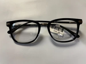 OTIS+GREY Eyeglass Frame OG 7008 Black 50-19-140 - Picture 1 of 3