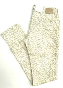 MAC CARRIE PIPE Leo Leoparden Druck beige weiß Stretch Gr.36 L 34 NEU O - Bild 1 von 7