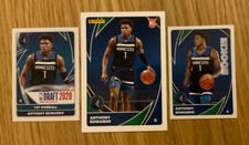 2020-21 Panini NBA Sticker & Card Collection Anthony Edwards Rookie RC Lot 3