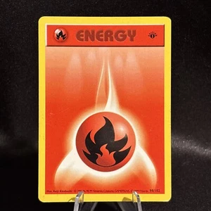 Fire Energy 098/102 Base Set 1st Edition. - Picture 1 of 15