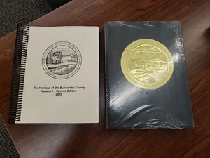 NEW!! Old Buncombe County, NC Heritage Books Volumes 1 & 2 Set SALE!!!!!!!!!! - Picture 1 of 16
