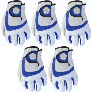 5 Yorkshire Logo All Weather Golf Gloves 4 Gents Small Medium Large XL - Picture 1 of 1