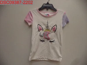 NWT - Bmagical By Btween Girls White Unicorn Pajama Top, Size 5 840219304557 - Picture 1 of 8