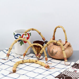 Teapot  Bamboo Kung Fu Tea Handle Brass Hook Replacement Home Art Dinnerware DIY