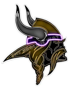 Minnesota Vikings 4” decal Sticker vinyl - Picture 1 of 1