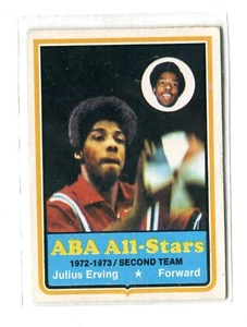 1973-74 Topps Julius Dr. J Erving segundo año #240 (ver escaneo para estado) b - Imagen 1 de 2