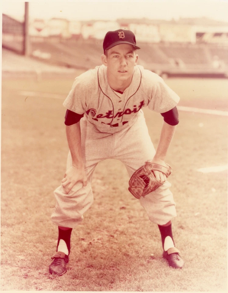 Al Kaline - Tigres, foto a color 8x10 Foto 1 de 2