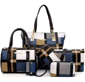 6pcs Bag Women Shopper Ladies Hand Bag Handbag Tote Bag Set Women's Bag Handbag - Picture 1 of 1
