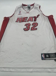 VTG Miami Heat Reebok Jersey Men Medium Embroidered O’Neal ..#22281 - Picture 1 of 15